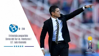 La Entrevista pospartido con el D.T. Luis Alvarado | Corea vs. Honduras | Mundial Sub 20