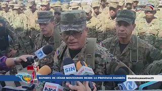 Militares Dominicanos refuerzan Frontera con Haití ante llegada de Contingente Militar desde Kenia.