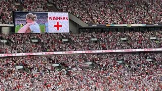 Final in Wembley | Fans going crazy | UEFA Women’s Euro 2022