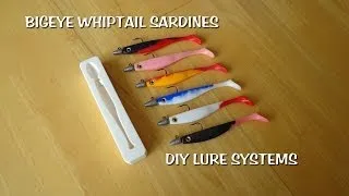 The Big Eye whiptail sardines DIY lure making system explained.