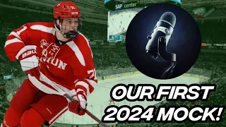 NordCast's First 2024 NHL Mock Draft!