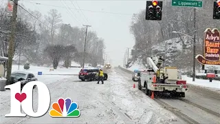 Live Snow Coverage and School Closings Across East Tennessee
