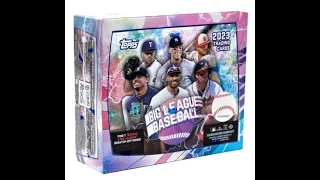 2023 Topps Big League Baseball Card Hobby Box Opening!