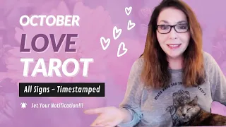 OCTOBER LOVE ALL SIGNS  - What's Going on in Your Heart? TAROT READING TIMESTAMPED