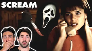 Easily Scared Man-Babies Freakout Watching *SCREAM (1996)* | First Time Watching