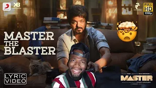 Master - Master the Blaster | Thalapathy Vijay | AnirudhRavichander | LokeshKanagaraj (REACTION)