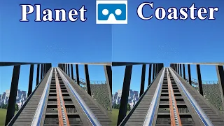 Roller Coaster 3D VR video 3D SBS VR box google cardboard