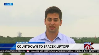 SpaceX launch scrubbed