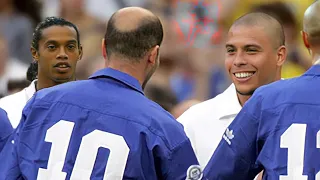 When Ronaldo & Ronaldinho Faced Zidane & Henry For The First Time Wearing Kits From 100 Years Ago!