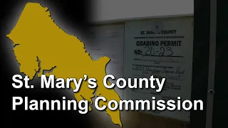 5/6/24 Planning Commission for St. Mary's County