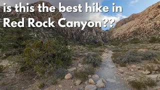 ICE BOX CANYON in Red Rock, Las Vegas // Is this the best hike in Red Rock Canyon???