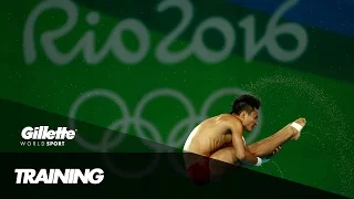 Diving Training with Team China | Gillette World Sport