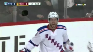 Season 15-16 Rangers beat Blackhawks - Season Opener Oct 7