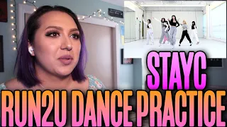 STAYC(스테이씨) 'RUN2U' Dance Practice Reaction