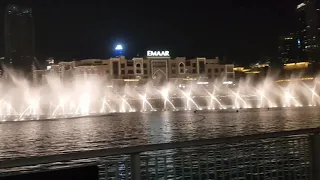 Dubai Fountain Near Burj Khalifa on Eid Al Adha | Balbale aariz