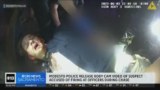 Bodycam video shows officer-involved shooting after suspect allegedly fired at cops