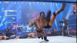 Randy Orton RKO CM Punk 2/18/2011