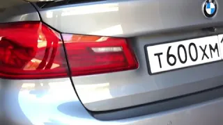 BMW G30 - Установка передней губы / Заднего диффузора / Спорт Выхлоп