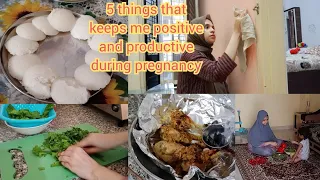 5 things that keeps me positive and active during pregnancy❤| How i keep myself positive.