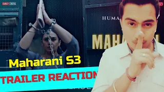 Maharani 3 Official Trailer Reaction | Sony LIV Originals| Huma Qureshi, Amit Sial | Baadal Reacts!