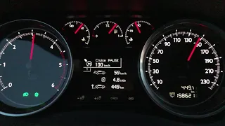 Peugeot 508 SW 1.6 e-HDI 115 HP, 0-180 Acceleration