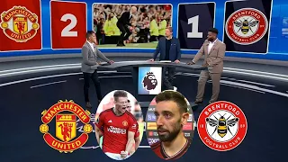 Manchester United vs Brentford 2-1 Scott McTominay Crazy Two Goals⚽⚽ McTominay And Bruno Reaction🔥