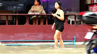 Flood in Pattaya again (4K)