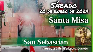 ✅ MISA DE HOY sábado 20 de Enero 2024 - Padre Arturo Cornejo