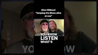 Dion DiMucci and Mike Menza talk the “keeping the Blues alive at sea” cruise ! #livemusic #podcast