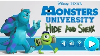 Disney Monsters University: Hide and Sneak