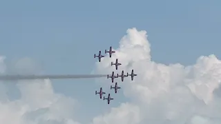 Snowbirds In London Ontario Airshow 2021