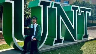 Ben Carroll’s UNT Graduation 2024