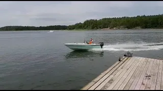 Yamarin 435 + Yamaha 40 hp 1990