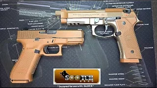 Beretta M9A3 vs Glock G19X Comparison