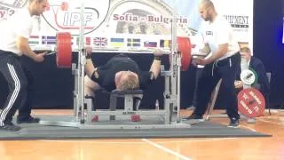 Carl Yngvar Christensen 1200kg Total WORLD RECORD !!