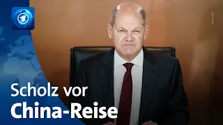 Scholz-Reise nach China: Forderungen nach klarer Positionierung