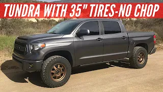 Toyota Tundra on 35's - The Perfect Fitment