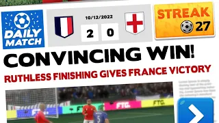 Streak - Score! Hero 2023 - France Vs. England