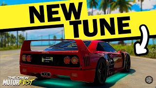 FERRARI F40 Street 2 Pro Settings in The Crew Motorfest - Daily Build #57