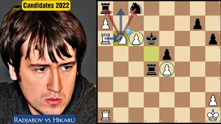 Radjabov's Sweet Revenge Against Hikaru | Radjabov vs Hikaru | FIDE Candidates Tournament 2022