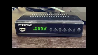 Обзор цифровой ТВ приставки DVB-T2 STARWIND CT-280