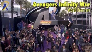 Avengers Infinity War Purple Carpet World Premiere in Hollywood