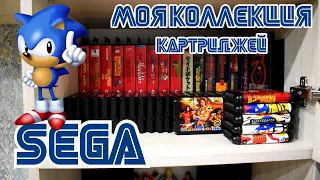 Моя коллекция картриджей Sega Mega Drive 2