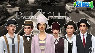 The Sims 4 Decades Challenge (1920)|| Ep. 21: The Roaring Twenties!!