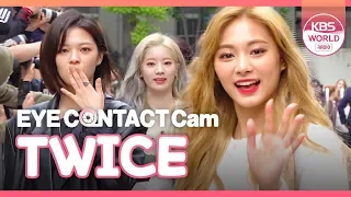 [4K] TWICE EYE CONTACT CAM :: 트와이스 아이컨택캠(190927 MUSIC BANK)