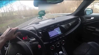 Alfa Romeo Giulietta 2.0 JTDM REMAP driven HARD🍆FAST🤮ALMOST CRASHED😱😱 MUST WATCH TIL THE END🤯🤯