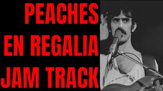 Peaches En Regalia Zappa's Funky Rock Guitar Backing Track (E Major)