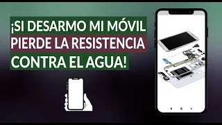 ¿Si Desarmo mi Celular Pierde la Resistencia o Protección Contra el Agua?