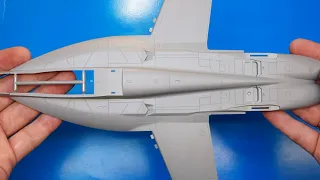 Обзор модели. F/A-18E Super Hornet. Meng 1/48.