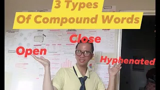 THREE TYPES OF COMPOUND WORDS: IN DEPTH DISCUSSION(Open,Close,& Hyphenated)#RamztutorialEducational